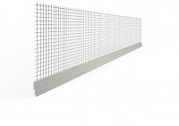 PVC clip-on profiel met 3 mm stof 2190