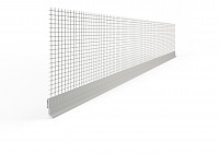 PVC clip-on profiel met 6 mm stof 2191