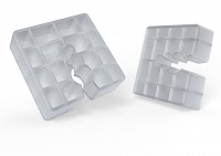 PVC afstandhouder 1075